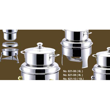 NO.621-06(6L)圆形宴会汤炉