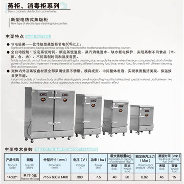 145221蒸柜，消毒柜系列