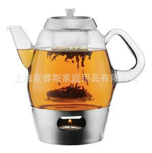 帶暖爐底座茶壺