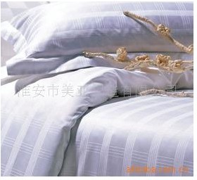 缎条床单