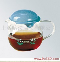 小哈布?jí)?花茶壺 玻璃壺 360cc YM-36