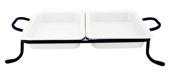 Rect. Rack for 2x1/2 GN pan w / divider-成套餐具
