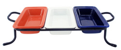 Rect. rack for 3x1/3 GN pan w / divider-成套餐具