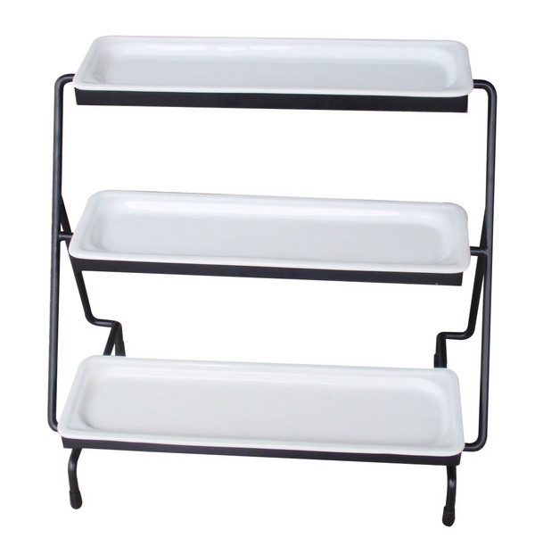 metro 3-stair 2/4 GN tray-成套餐具