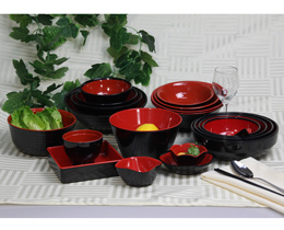 双色系列-成套餐具