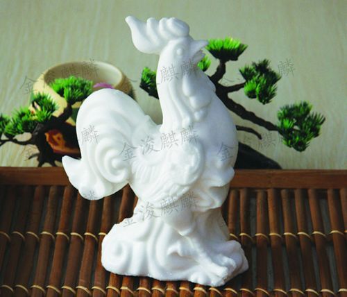 吉祥鸡-盐雕冰雕