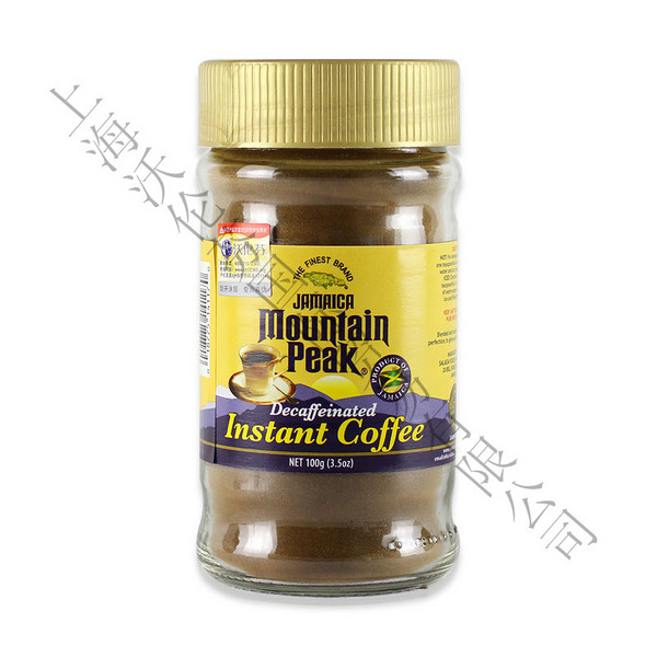 牙买加摩品脱因速溶咖啡粉 100g