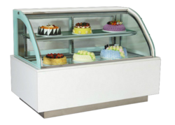 A6双弧蛋糕展示柜