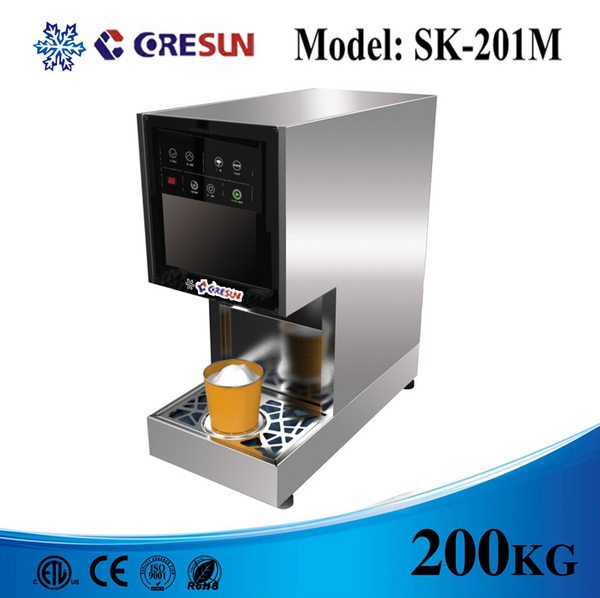 牛奶雪花制冰机 大容量商用奶冰机 冷饮店奶冰机