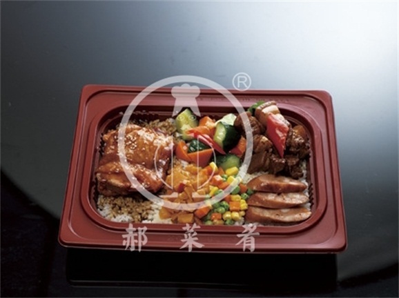 照烧鸡排双拼快餐
