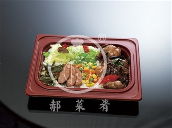 小鸡炖蘑菇快餐