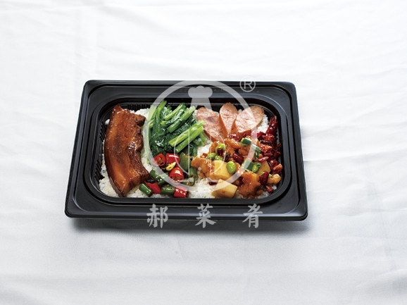 宫保鸡丁双拼快餐