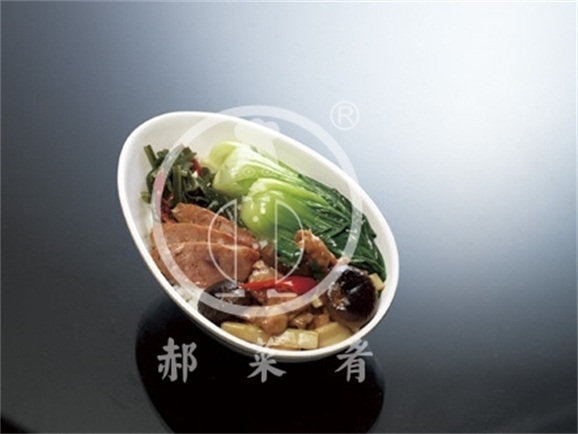 香菇滑鸡简餐