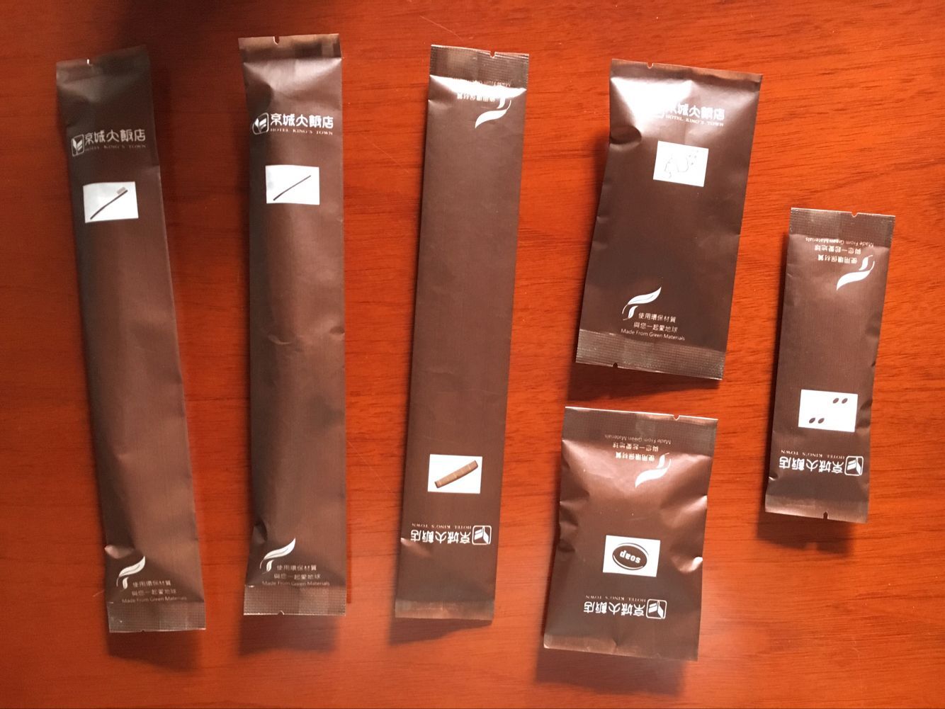 酒店/客房/宾馆 一次性用品