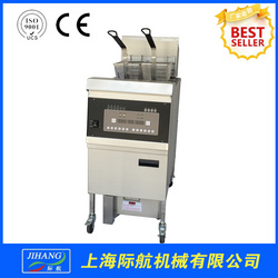 單缸雙篩炸雞爐電熱式 帶油泵電腦版