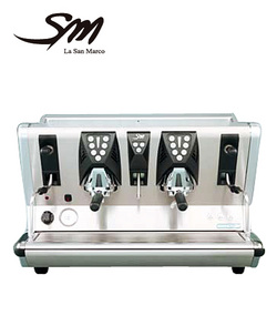 意大利La San Marco双头电控咖啡机 100-E-2GR
