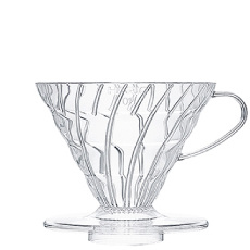 HARIO日本進(jìn)口 V60耐熱玻璃樹脂手沖咖啡濾杯