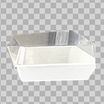 PS 长方形盒子& PET 盖子