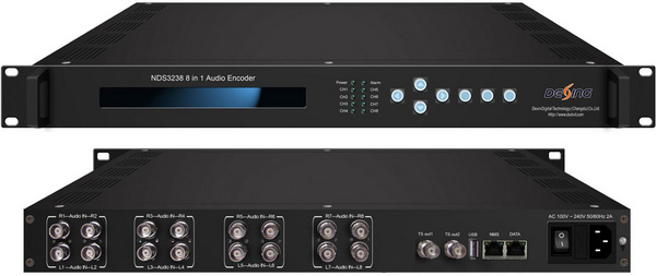 NDS3238 8合1音频编码器
