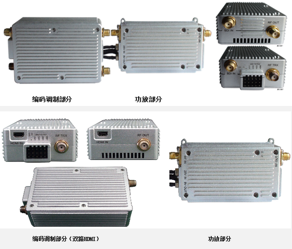 DT-7151HES2 双路图数传发射机