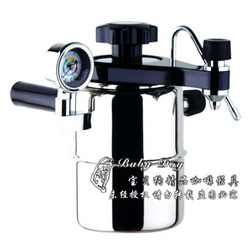 正品加壓濃縮摩卡壺家用意式煮咖啡壺可打奶泡電磁爐加熱3.6.9人 