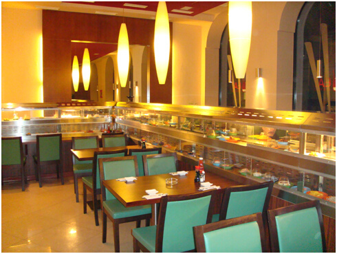 冷热双层回转寿司设备