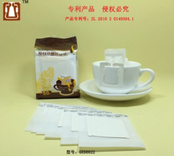 50枚挂耳咖啡滤袋日本进口材质咖啡过滤纸滴漏式手冲咖啡滤纸包邮