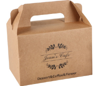 厂家定制 西点食品包装盒手提盒 牛皮纸西点烘焙蛋糕盒纸盒可印刷