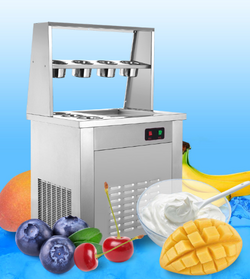 意卡芙炒酸奶机商用炒冰机炒冰淇淋机单锅炒泰卷机