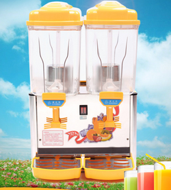 冷飲機(jī)商用雙缸冷熱果汁機(jī)酸梅湯機(jī)器