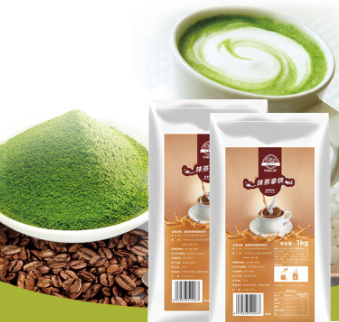 谷稻小庄 抹茶拿铁粉1kg袋装三合一速溶抹茶粉