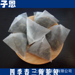 台湾四季春茶包奶茶饮品专用四季春三角茶包厂家直供