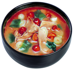 山菌味噌汤
