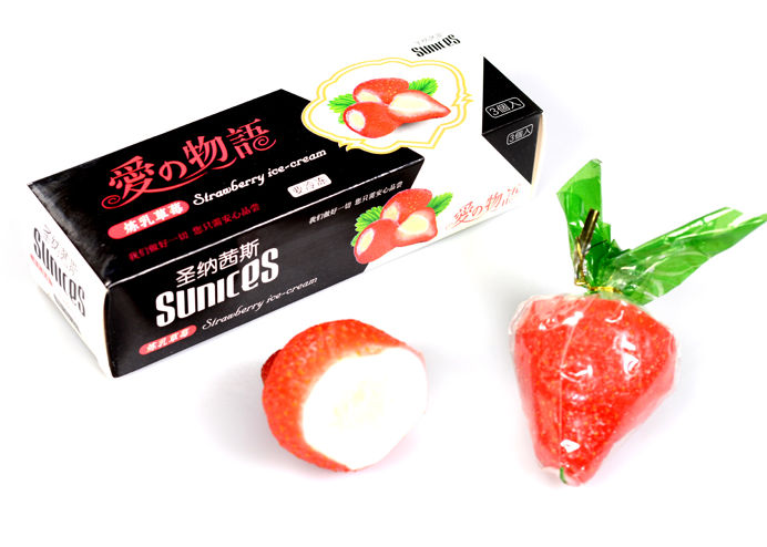 炼乳草莓