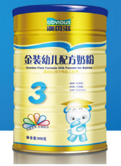 金裝幼兒配方奶粉