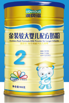 金裝較大嬰兒配方奶粉