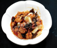 奇香鸡肉中餐盘