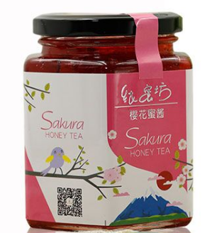 纯蜜坊樱花蜜酱500克