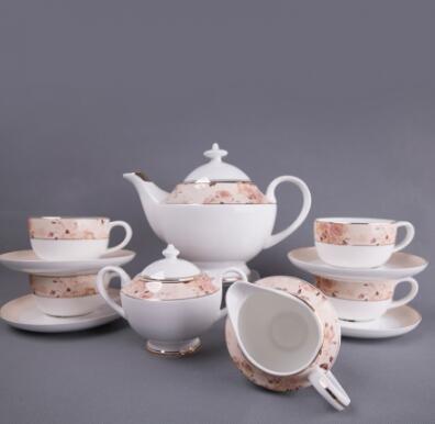 白牡丹系列 风韵玫瑰园 茶咖具
