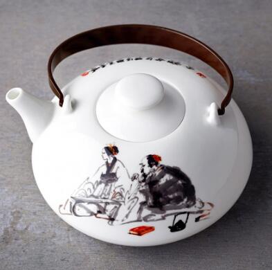 玉泉窖系列 高档骨瓷茶壶