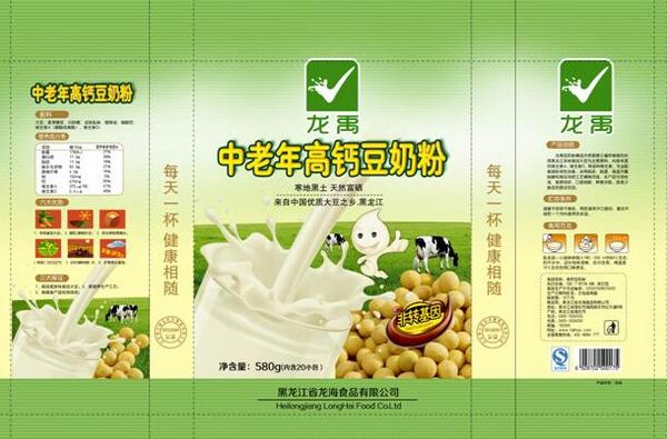 580克中老年高钙豆奶粉