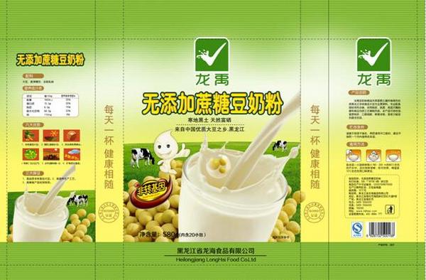 580克无添加蔗糖豆奶粉