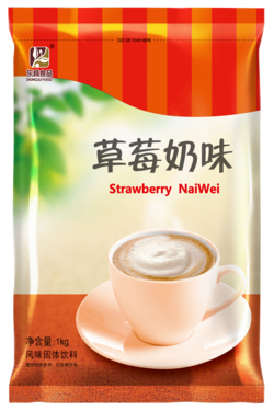 奶茶系列 草莓奶味