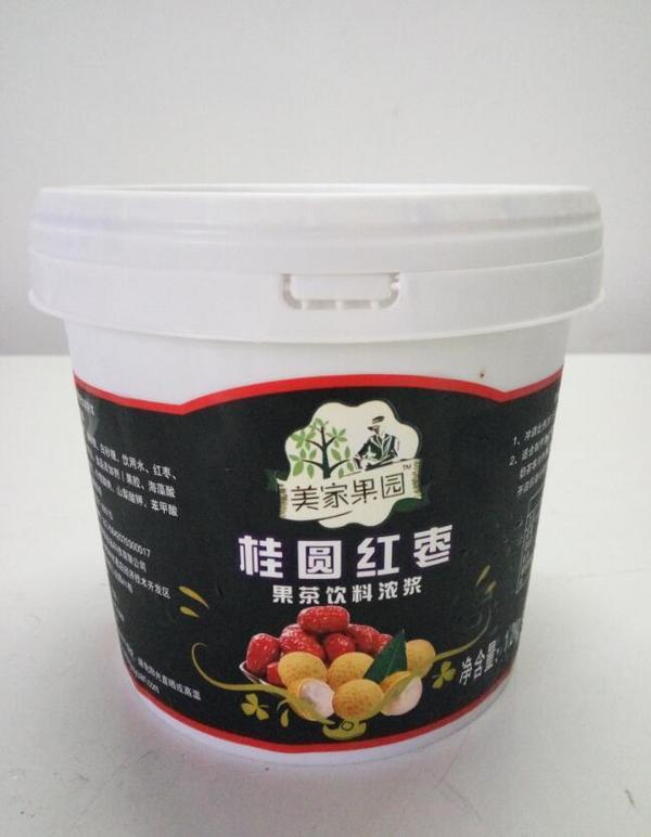果茶饮料浓浆 - 桂圆红枣果茶饮料浓浆