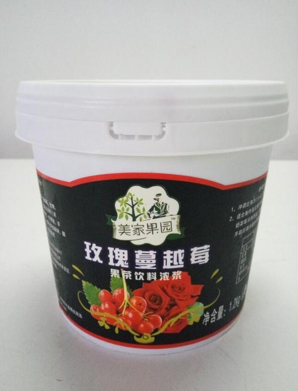 果茶饮料浓浆 - 玫瑰蔓越莓果茶饮料浓浆