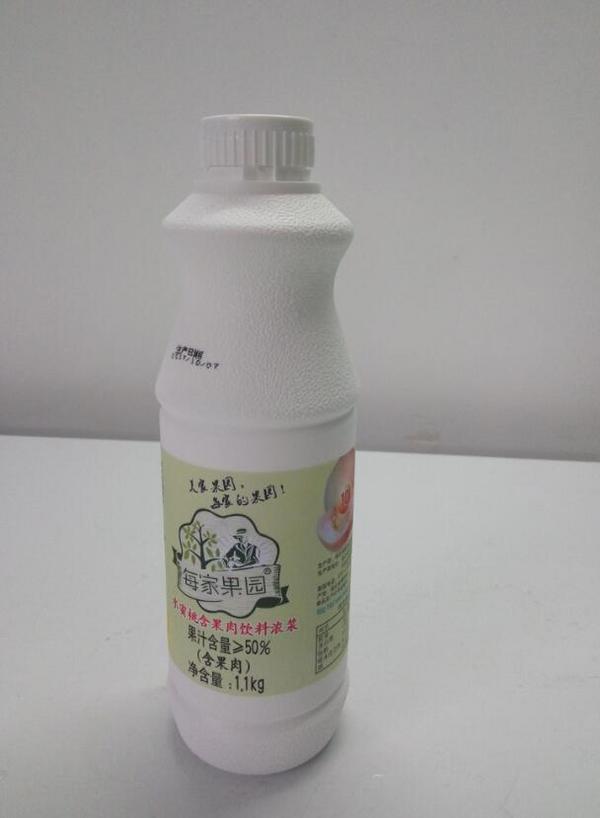 50%果汁含果肉饮料浓浆 - 水蜜桃含果肉饮料浓浆