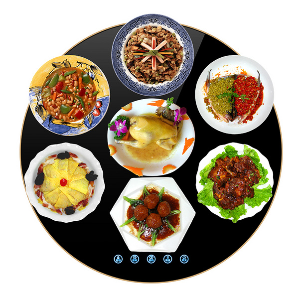 圆暖菜盘(不转）