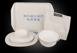 浙江省公安廳機關(guān)食堂 餐具