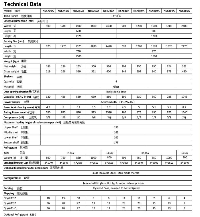 落地式西饼展示柜