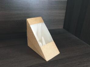 鑫麦佳烘焙纸盒 牛皮三明治盒